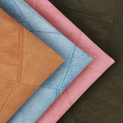 डेनिम चेक गारमेंट पीयू चमड़ा जलरोधक धोने योग्य कपास तल