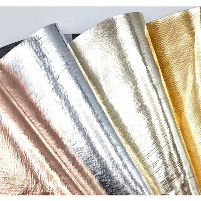 बक्से पैकिंग चमड़ा सफियानो क्रॉस पीवीसी धातु फिल्म नकली चमड़ा परियोजनाएं