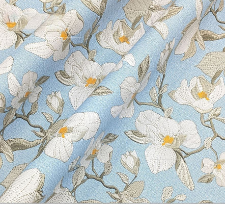 0.8 मिमी मुद्रित फूल ब्रश बेस पीवीसी चमड़े के लिए हैंडबैग पैकिंग बॉक्स फोन केस सजावट उपयोग