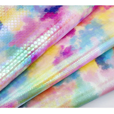 बहुमुखी लेजर उत्कीर्णन पु चमड़ा जलरोधक पु नकली चमड़ा रंगीन