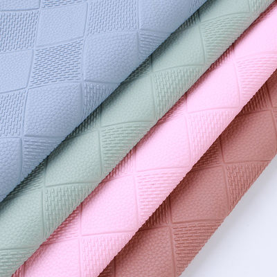 1.1 मिमी कार फर्श मैट चमड़ा हीरा उभरा पीवीसी फर्श चमड़ा