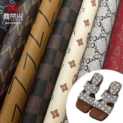 बैग, नोटबुक, फोन केस के लिए 0.5 मिमी मुद्रित पीवीसी लेदर फैब्रिक