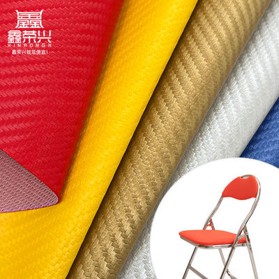 उज्ज्वल रंग नकली कार्बन फाइबर अनाज सिंथेटिक चमड़े पीवीसी कृत्रिम चमड़े के जूते कुशन कार इंटीरियर सजावटी कपड़े