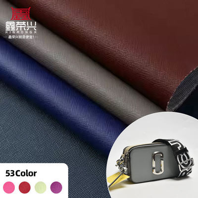 पीवीसी सैफियानो क्रॉस पैटर्न सिंथेटिक चमड़े के लिए फर्नीचर 54 "चौड़ाई