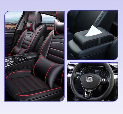 पुनर्नवीनीकरण पीवीसी चमड़े की सीट कवर एंटी मोल्डू पीवीसी सामग्री चमड़े