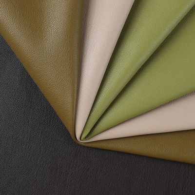 सुएड लिची नकली चमड़ा पु चमड़ा कपड़े के लिए चिकनी हाथ का स्पर्श