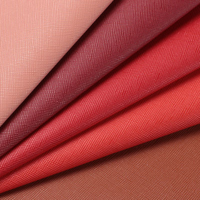 1.0 मिमी ब्रश किया गया नीचे पीवीसी कपड़े क्लासिक सफियानो चमड़े का हैंडबैग सामान बैग सोफा फर्नीचर सामान