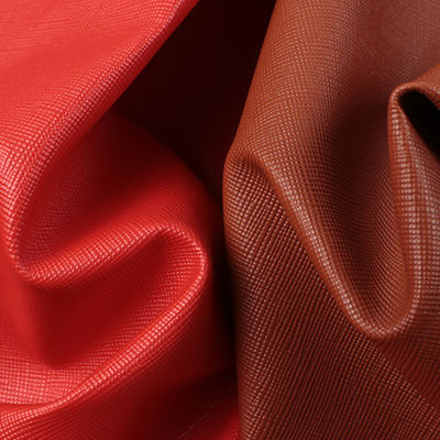 1.0 मिमी ब्रश किया गया नीचे पीवीसी कपड़े क्लासिक सफियानो चमड़े का हैंडबैग सामान बैग सोफा फर्नीचर सामान