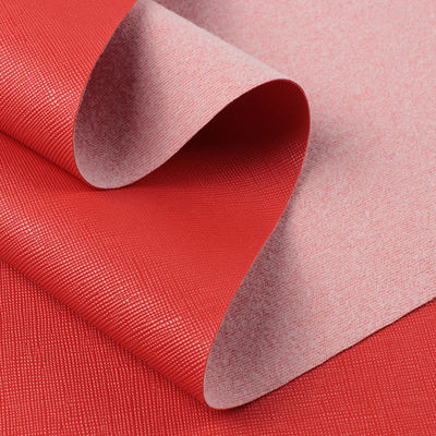 1.0 मिमी ब्रश किया गया नीचे पीवीसी कपड़े क्लासिक सफियानो चमड़े का हैंडबैग सामान बैग सोफा फर्नीचर सामान