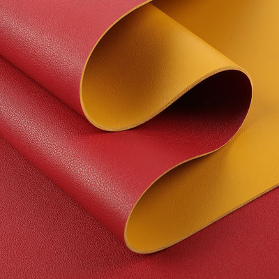 पनरोक बैग पीवीसी कृत्रिम चमड़ा दो तरफा मिश्रित रंग