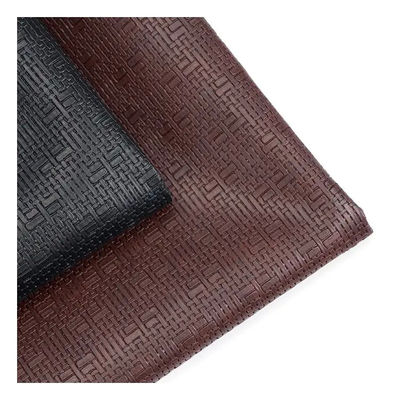 बुना हुआ पीवीसी नकली चमड़ा विंटेज बुना हुआ पैकेजिंग फोन केस चमड़ा