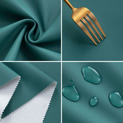 पीवीसी नकली चमड़े का गहने का कपड़ा लिची पीवीसी सोफा चमड़े के खरोंच प्रतिरोधी