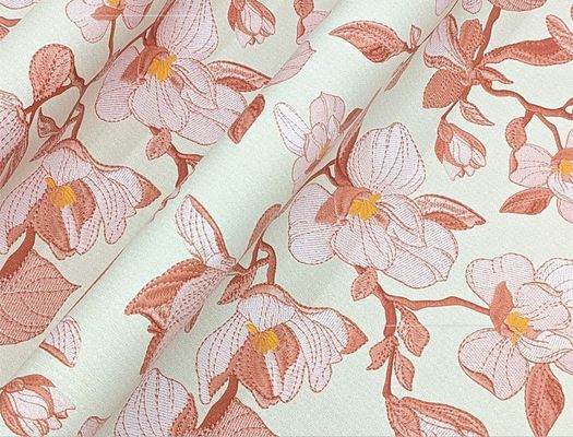 0.8 मिमी मुद्रित फूल ब्रश बेस पीवीसी चमड़े के लिए हैंडबैग पैकिंग बॉक्स फोन केस सजावट उपयोग