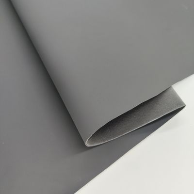 नकली माइक्रोफाइबर पीयू चमड़ा पहनने के प्रतिरोधी जूते नकली चमड़ा 1.4 मिमी मोटी