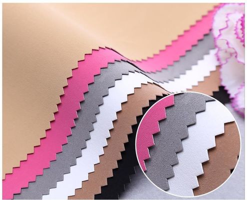 समृद्ध मखमल पीयू जूता चमड़ा जीवाणुरोधी नकली चमड़ा प्रकार पीयू सांस