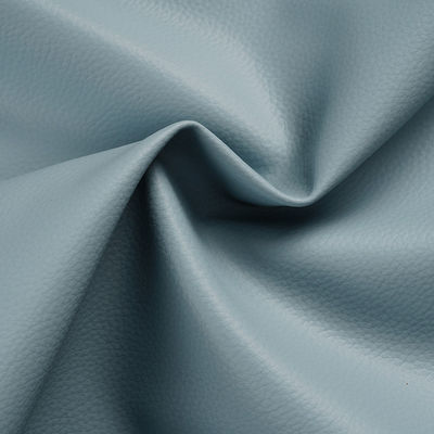 लिची ग्रेन सिलिकॉन फर्नीचर सोफे के लिए नकली चमड़े अनुकूलित