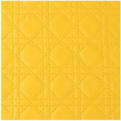 बैग के लिए पनरोक कृत्रिम पीवीसी चमड़ा कढ़ाई वाले प्लेड बुना पैटर्न