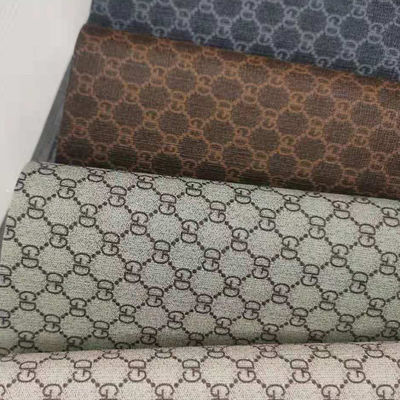 मुद्रित जीडी पत्र पीवीसी नकली चमड़े के बैग पर्स वॉलेट फोन केस पैकेज बॉक्स चमड़े के कपड़े