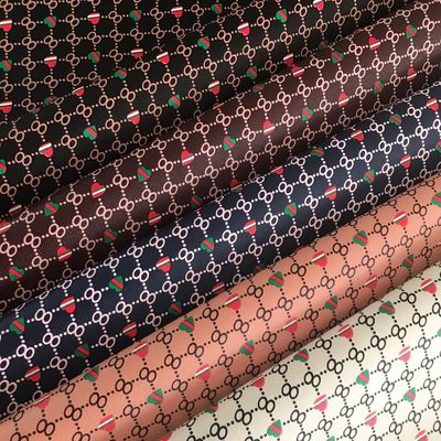 मुद्रित हृदय आकार संख्या 8 पीवीसी नकली चमड़े के बैग पर्स वॉलेट फोन केस पैकेज बॉक्स चमड़े के कपड़े