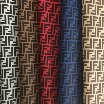 मुद्रित डबल एफ अक्षर पीवीसी नकली चमड़े के बैग पर्स वॉलेट फोन केस पैकेज गिफ्ट बॉक्स चमड़े के कपड़े