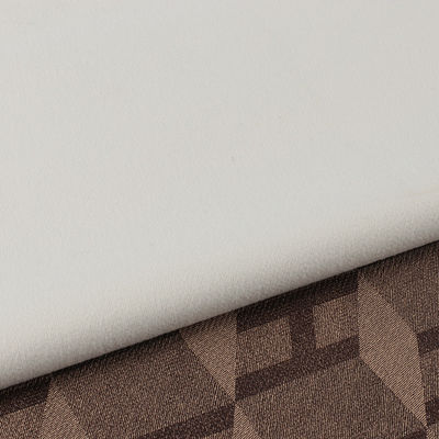 पीवीसी कृत्रिम चमड़े के कपड़े रेट्रो मुद्रित हैंडबैग असली नकली चमड़ा