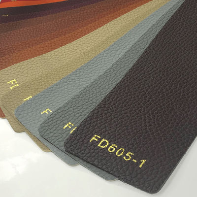 लिची सोफा माइक्रोफाइबर चमड़ा पर्यावरण के अनुकूल टेपेस्ट्री चमड़े के कपड़े