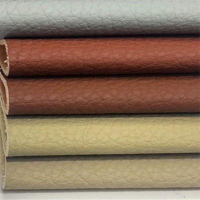 लिची सोफा माइक्रोफाइबर चमड़ा पर्यावरण के अनुकूल टेपेस्ट्री चमड़े के कपड़े