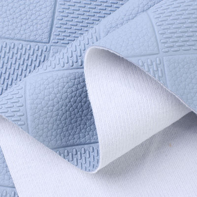 1.1 मिमी कार फर्श मैट चमड़ा हीरा उभरा पीवीसी फर्श चमड़ा