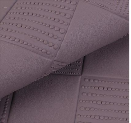 बैग के लिए पीवीसी चमड़े के कपड़े रंगीन बड़े प्लेड पीवीसी नकली चमड़े कस्टम