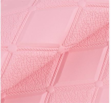 बहुमुखी पीवीसी बैग चमड़ा हीरा प्लाइड नरम नकली चमड़ा कपड़े सजावटी