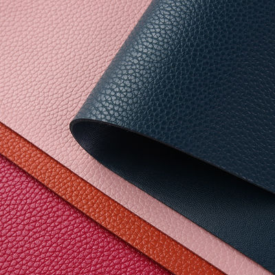 बैग/टेबल मैट के लिए डबल साइड लिची पीवीसी चमड़ा पर्यावरण के अनुकूल