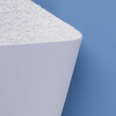 0.8 मिमी मोटाई म्यूज़िकल इंस्ट्रूमेंट्स के लिए फर्नीचर के लिए ठीक-ग्रेनेड ब्रश किए गए कपड़े-बैक पीवीसी चमड़े