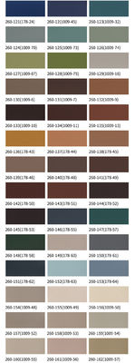 0.8 मिमी मोटाई म्यूज़िकल इंस्ट्रूमेंट्स के लिए फर्नीचर के लिए ठीक-ग्रेनेड ब्रश किए गए कपड़े-बैक पीवीसी चमड़े