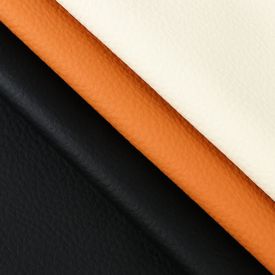 उच्च अंत पीवीसी सोफा चमड़ा 1.0 मिमी मोटाई फर्नीचर लिची नकली चमड़ा