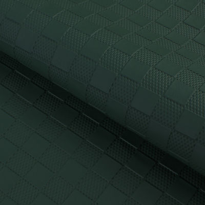 चेकर पीवीसी नकली कृत्रिम चमड़े का बैग सजावटी चमड़े का कपड़े