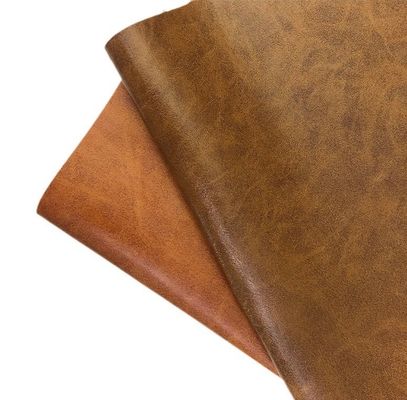 विंटेज तेल मोम चमड़े के कपड़े सोफा सीट फर्नीचर नकली चमड़े
