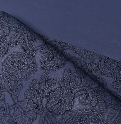 थ्रीडी रेट्रो फ्लोरल एम्बोस्ड पीवीसी लेदर फॉर हैंडबैग पैकेजिंग बॉक्स डेकोरेटिव फैब्रिक प्लेसमैट फेक्स लेदर