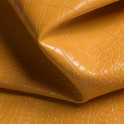 मगरमच्छ उभरा हुआ पीवीसी हैंडबैग सजावटी आभूषण बॉक्स पैकेजिंग पीवीसी नकली चमड़े के कपड़े