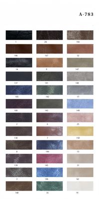 नरम हैंडफेस 1.5-2.5 मिमी सुएड बैकिंग ऑयल वैक्स पागल घोड़े की चमड़ी सोफा सीट बैग के लिए पीवीसी कृत्रिम चमड़ा