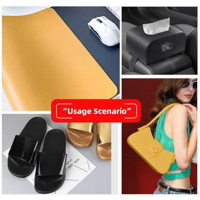 1.3 मिमी पीवीसी 711 नपा अनाज सिंथेटिक कृत्रिम चमड़ा