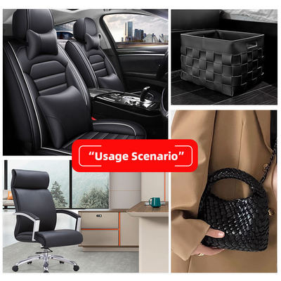 लूप कपड़े बुना पैटर्न पीवीसी सिंथेटिक चमड़े उभरा जूते बैग फर्नीचर शिल्प कार नकली चमड़े के कपड़े खिंचाव