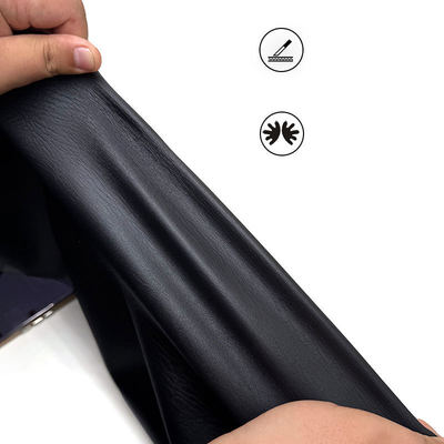 उभरे हुए पीवीसी सिंथेटिक लेदर 4-वे स्ट्रेच कार फॉक्स लेदर मैटेरियल मोटरसाइकिल साइकिल सीट कवर फर्नीचर सजावटी के लिए