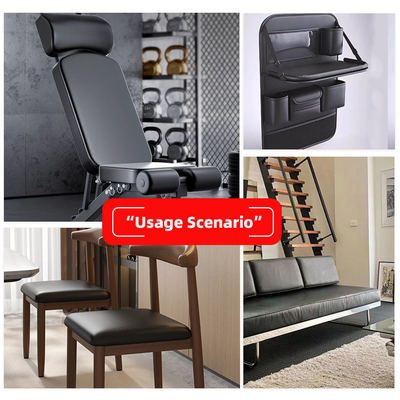 पीवीसी विभिन्न लीची अनाज पैटर्न कृत्रिम सिंथेटिक चमड़ा सस्ता मूल्य कुर्सी सोफा जूते कार फुट चटाई नकली चमड़ा