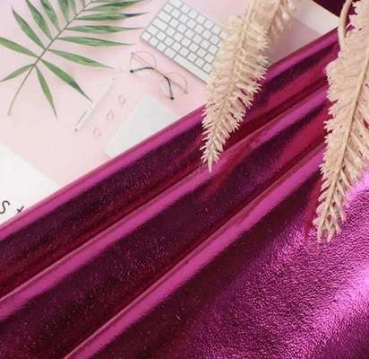 धातु फिल्म पीयू आर61 भेड़ अनाज सिंथेटिक चमड़े के कपड़े बटुआ बॉक्स जूते बैग नोटबुक नकली चमड़े के कपड़े