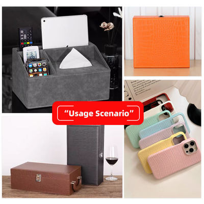 थोक पीवीसी फॉक्स लेदर वॉलेट बॉक्स जूते नोटबुक लीची एनिमल बुना हुआ क्रॉस पैटर्न आर्टिफिशियल सिंथेटिक लेदर फैब्रिक