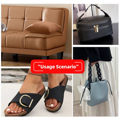 बैग के लिए अर्ध पीयू लेदरइट टेक कपड़े सोफा कार सीटें