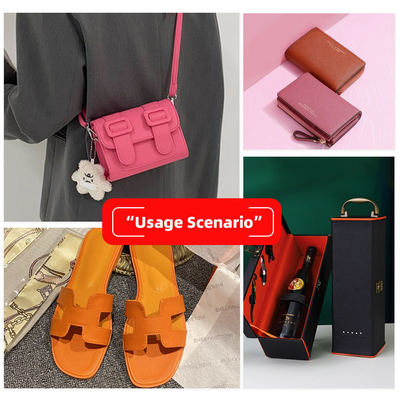 पीवीसी सैफियानो क्रॉस पैटर्न सिंथेटिक चमड़े के लिए फर्नीचर 54 "चौड़ाई