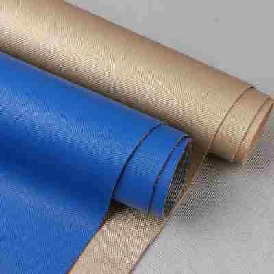 पीवीसी सैफियानो क्रॉस पैटर्न सिंथेटिक चमड़े के लिए फर्नीचर 54 "चौड़ाई