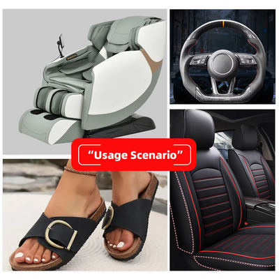 कार सीट कवर के लिए पीवीसी चमड़ा घर्षण प्रतिरोधी जलरोधक 0.8 मिमी