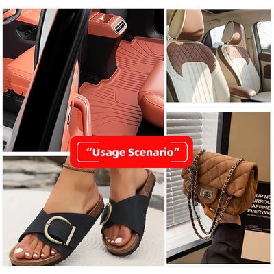 पीवीसी रम्बस पंचिंग उभरा हुआ स्टाइल कृत्रिम सिंथेटिक चमड़ा कार फुट कार सीट सोफा सजावट बैग फॉक्स लेदर फैब्रिक